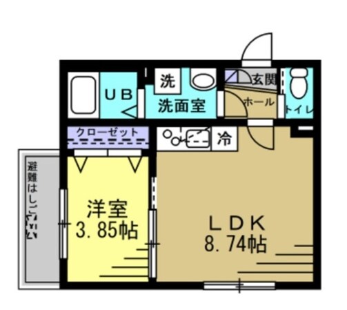 MDY八潮の物件間取画像